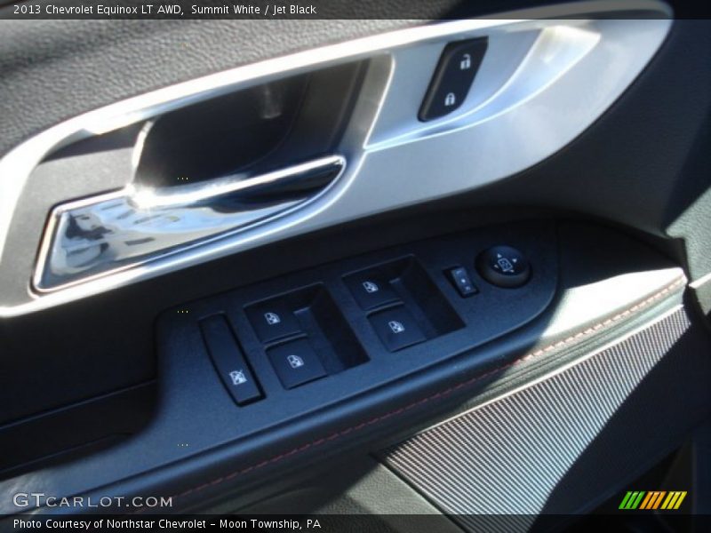 Summit White / Jet Black 2013 Chevrolet Equinox LT AWD