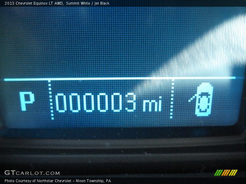 Summit White / Jet Black 2013 Chevrolet Equinox LT AWD