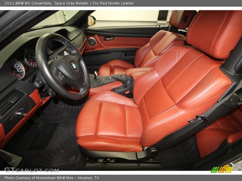 Front Seat of 2011 M3 Convertible