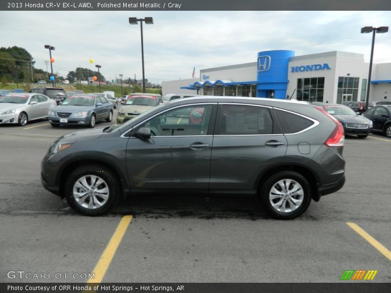 Polished Metal Metallic / Gray 2013 Honda CR-V EX-L AWD