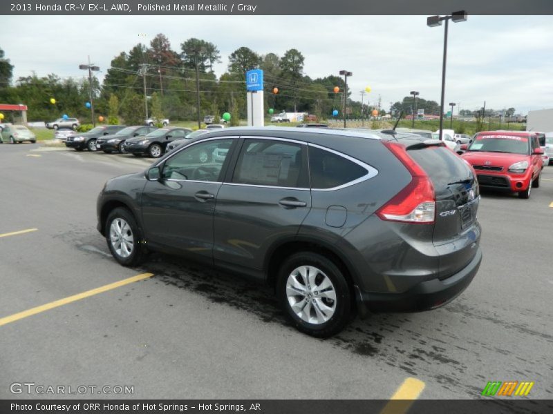 Polished Metal Metallic / Gray 2013 Honda CR-V EX-L AWD