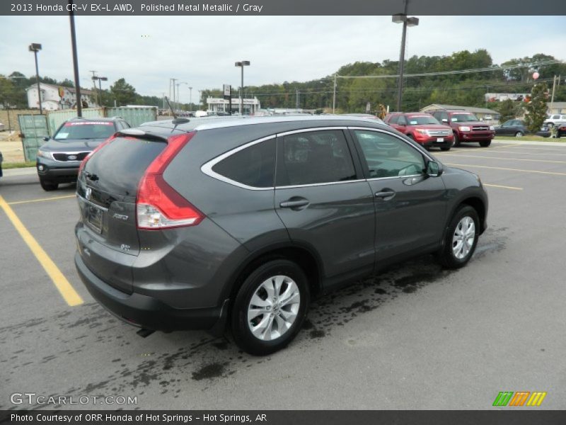 Polished Metal Metallic / Gray 2013 Honda CR-V EX-L AWD