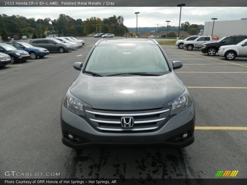 Polished Metal Metallic / Gray 2013 Honda CR-V EX-L AWD