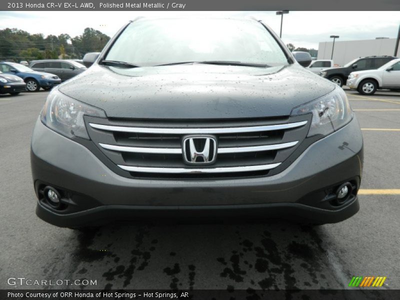 Polished Metal Metallic / Gray 2013 Honda CR-V EX-L AWD