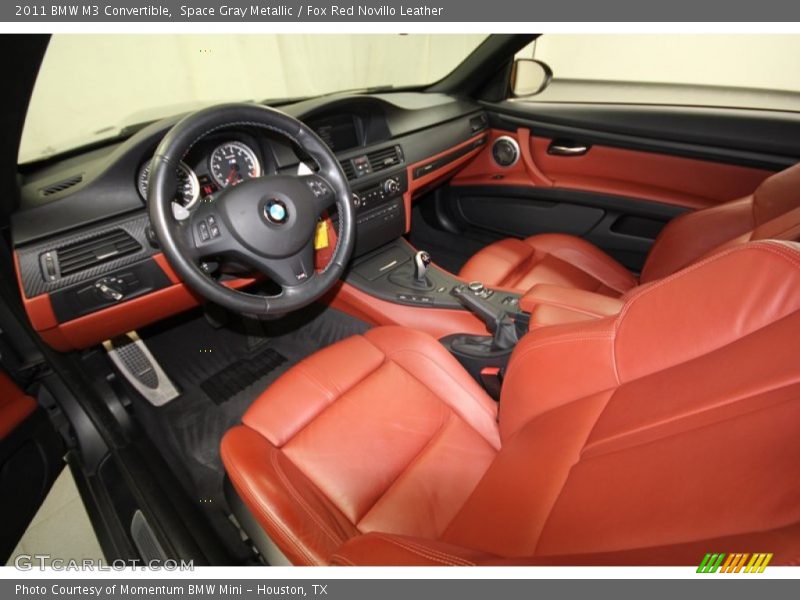 Fox Red Novillo Leather Interior - 2011 M3 Convertible 