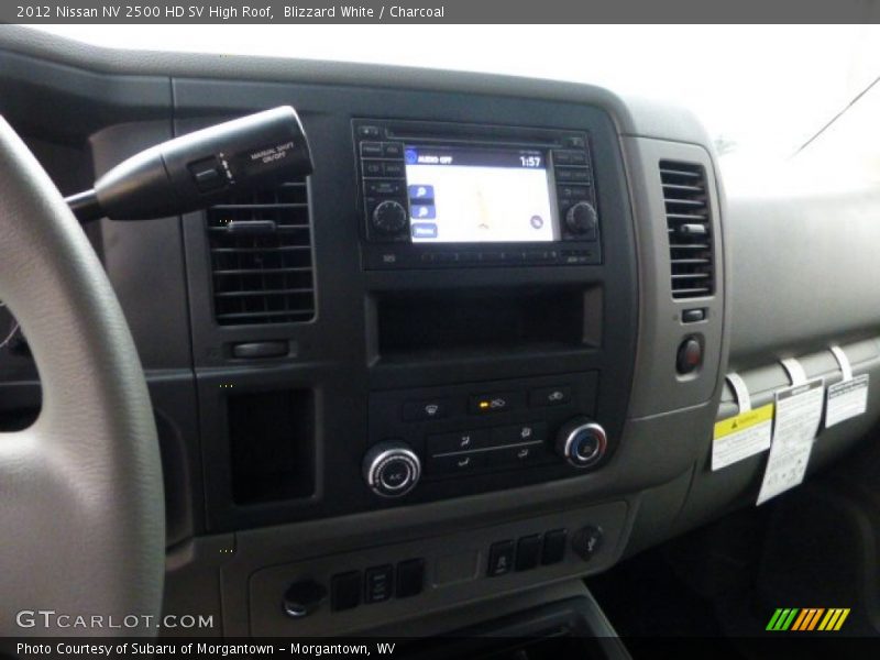 Blizzard White / Charcoal 2012 Nissan NV 2500 HD SV High Roof