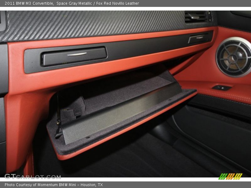 Space Gray Metallic / Fox Red Novillo Leather 2011 BMW M3 Convertible