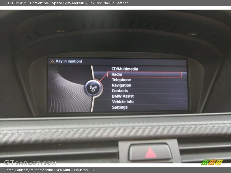 Space Gray Metallic / Fox Red Novillo Leather 2011 BMW M3 Convertible