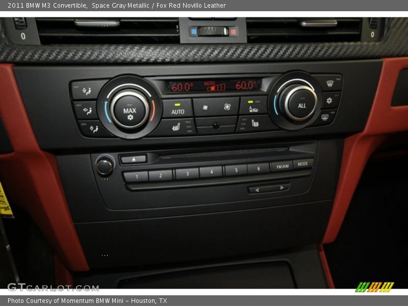 Controls of 2011 M3 Convertible
