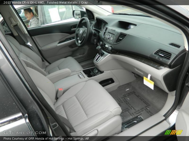  2013 CR-V EX-L AWD Gray Interior