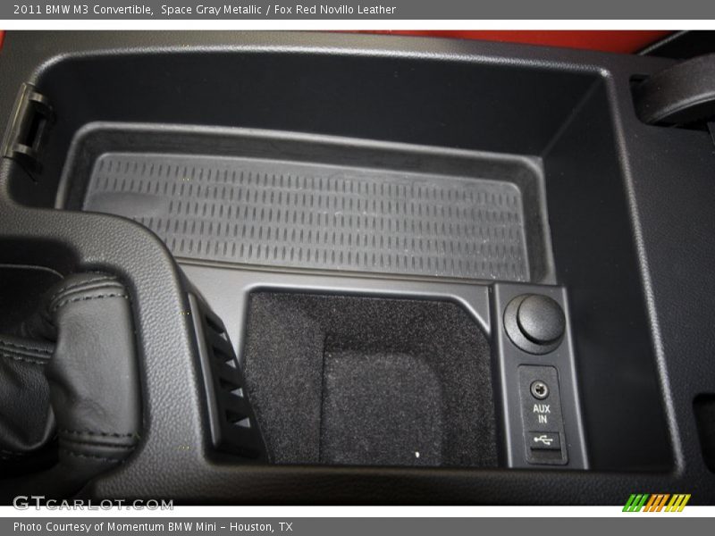 Space Gray Metallic / Fox Red Novillo Leather 2011 BMW M3 Convertible
