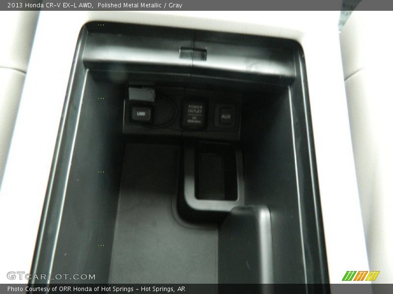 Polished Metal Metallic / Gray 2013 Honda CR-V EX-L AWD