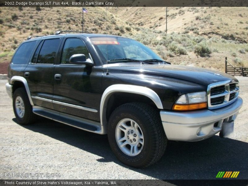 Black / Dark Slate Gray 2002 Dodge Durango SLT Plus 4x4