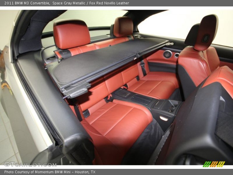 Rear Seat of 2011 M3 Convertible