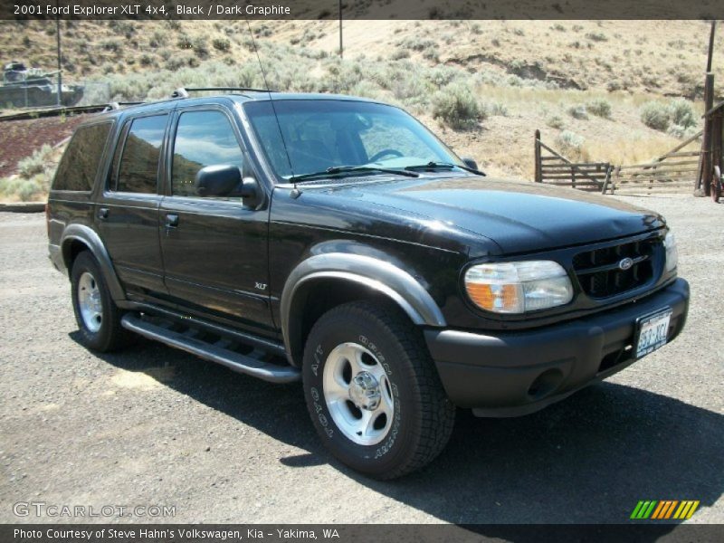Black / Dark Graphite 2001 Ford Explorer XLT 4x4