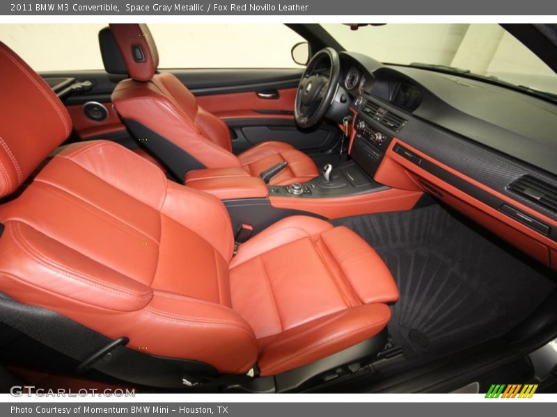  2011 M3 Convertible Fox Red Novillo Leather Interior