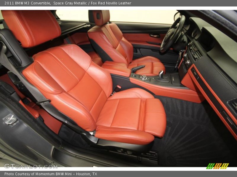  2011 M3 Convertible Fox Red Novillo Leather Interior