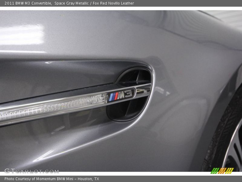 Space Gray Metallic / Fox Red Novillo Leather 2011 BMW M3 Convertible
