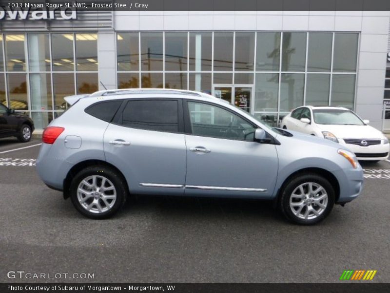 Frosted Steel / Gray 2013 Nissan Rogue SL AWD