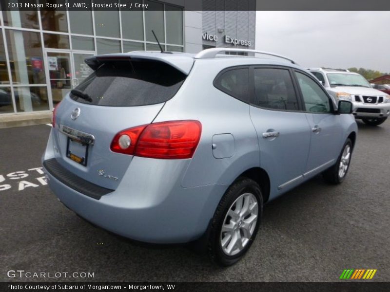 Frosted Steel / Gray 2013 Nissan Rogue SL AWD