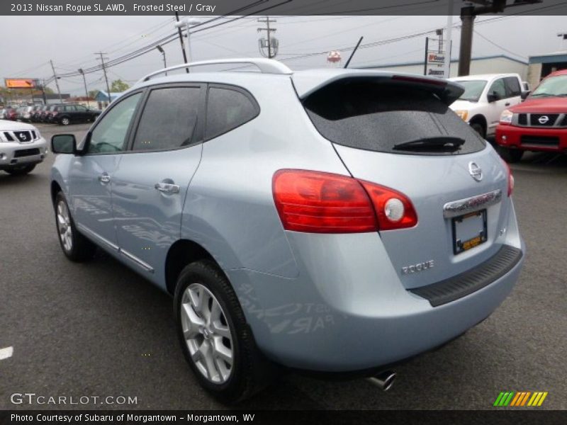 Frosted Steel / Gray 2013 Nissan Rogue SL AWD