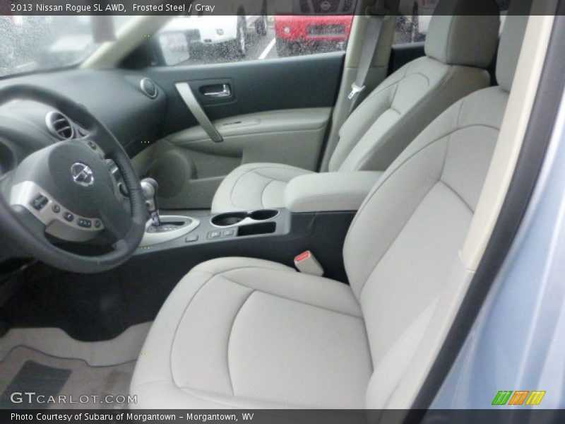 Frosted Steel / Gray 2013 Nissan Rogue SL AWD