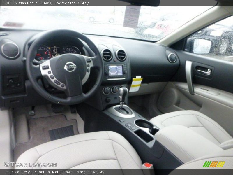 Frosted Steel / Gray 2013 Nissan Rogue SL AWD