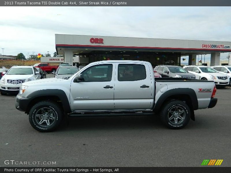 Silver Streak Mica / Graphite 2013 Toyota Tacoma TSS Double Cab 4x4