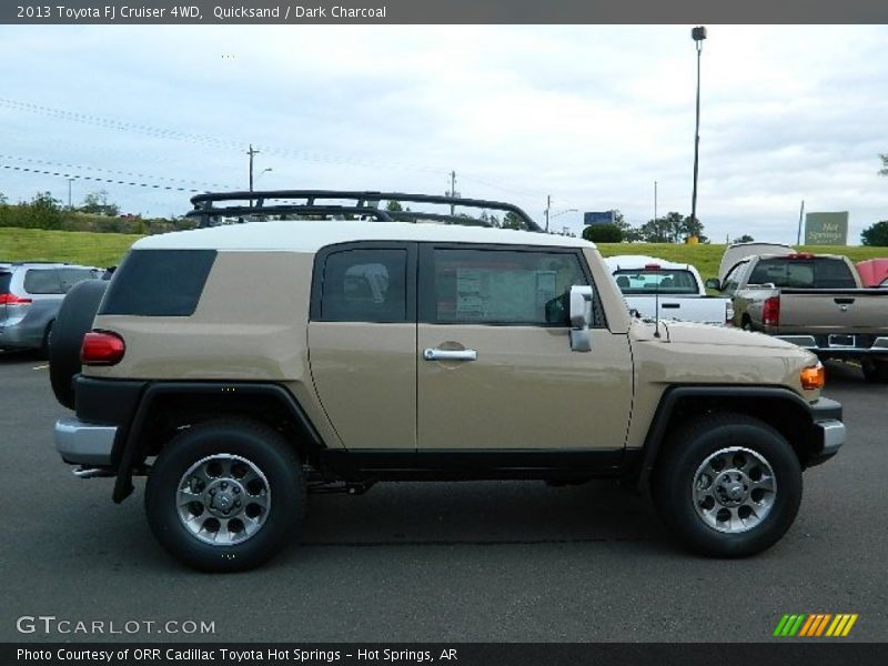 Quicksand / Dark Charcoal 2013 Toyota FJ Cruiser 4WD