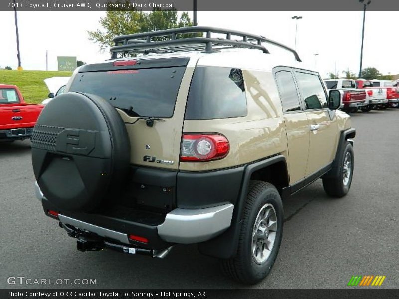 Quicksand / Dark Charcoal 2013 Toyota FJ Cruiser 4WD