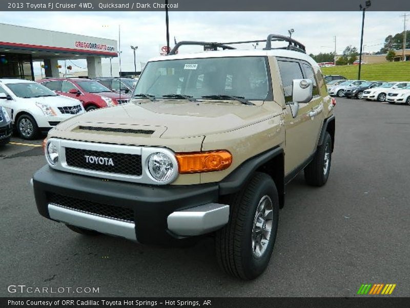 Quicksand / Dark Charcoal 2013 Toyota FJ Cruiser 4WD