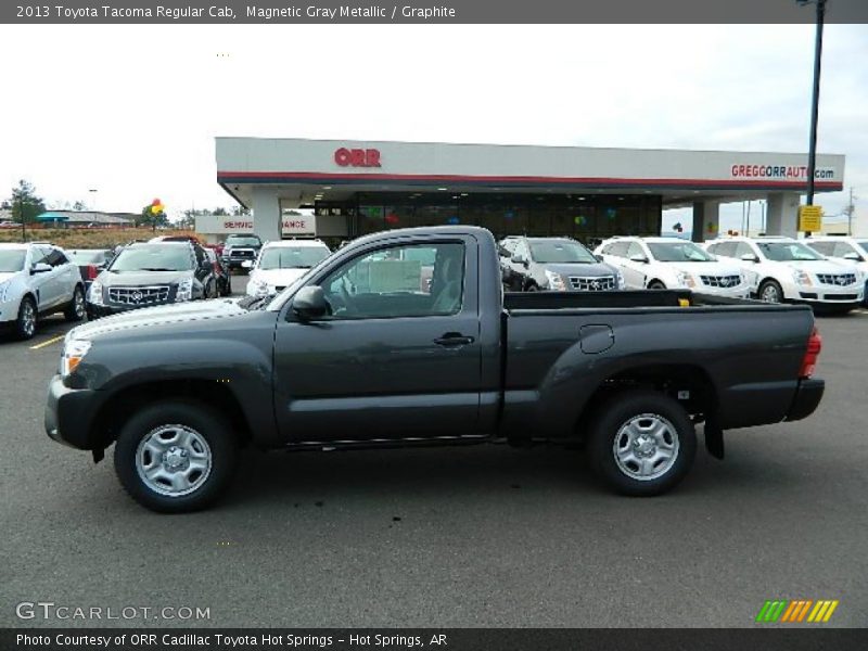 Magnetic Gray Metallic / Graphite 2013 Toyota Tacoma Regular Cab