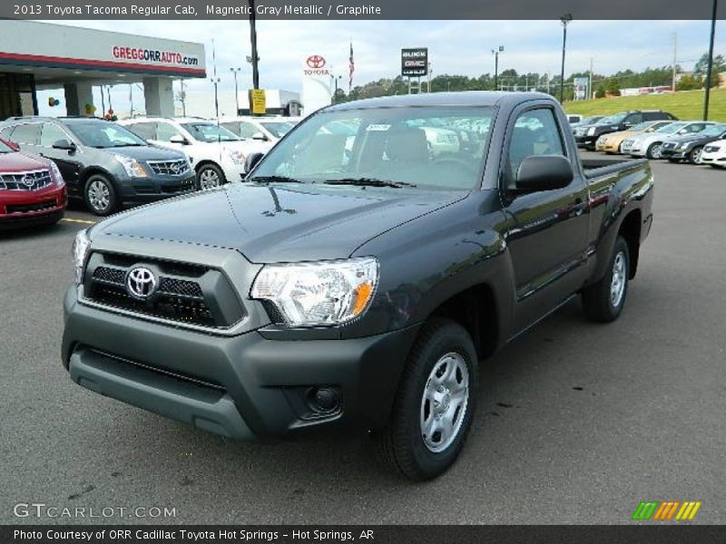 Magnetic Gray Metallic / Graphite 2013 Toyota Tacoma Regular Cab