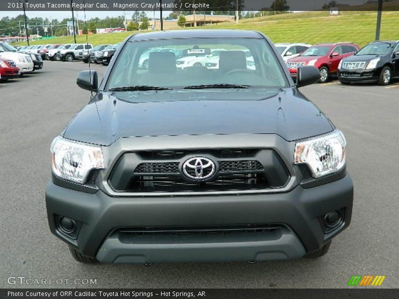 Magnetic Gray Metallic / Graphite 2013 Toyota Tacoma Regular Cab