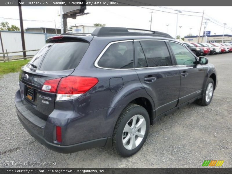 Graphite Gray Metallic / Black 2013 Subaru Outback 2.5i Premium