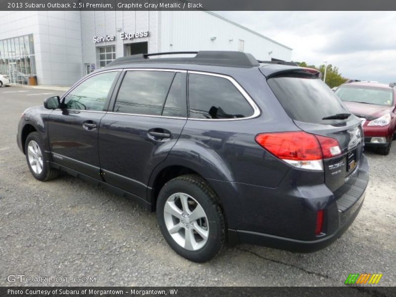Graphite Gray Metallic / Black 2013 Subaru Outback 2.5i Premium