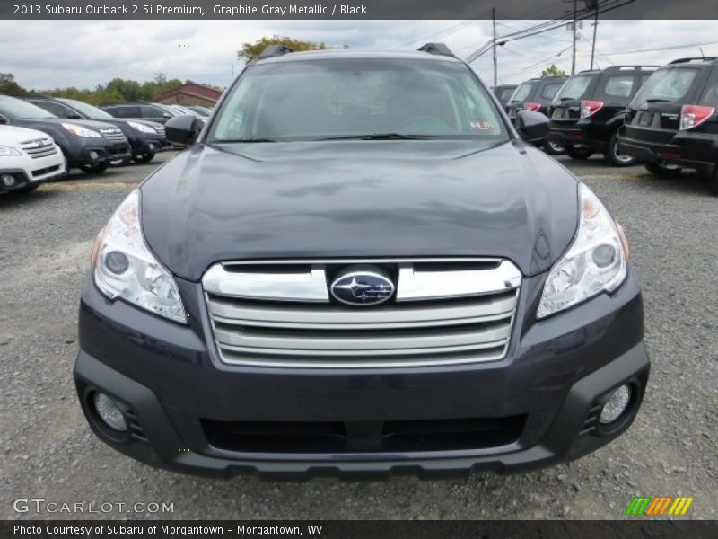 Graphite Gray Metallic / Black 2013 Subaru Outback 2.5i Premium