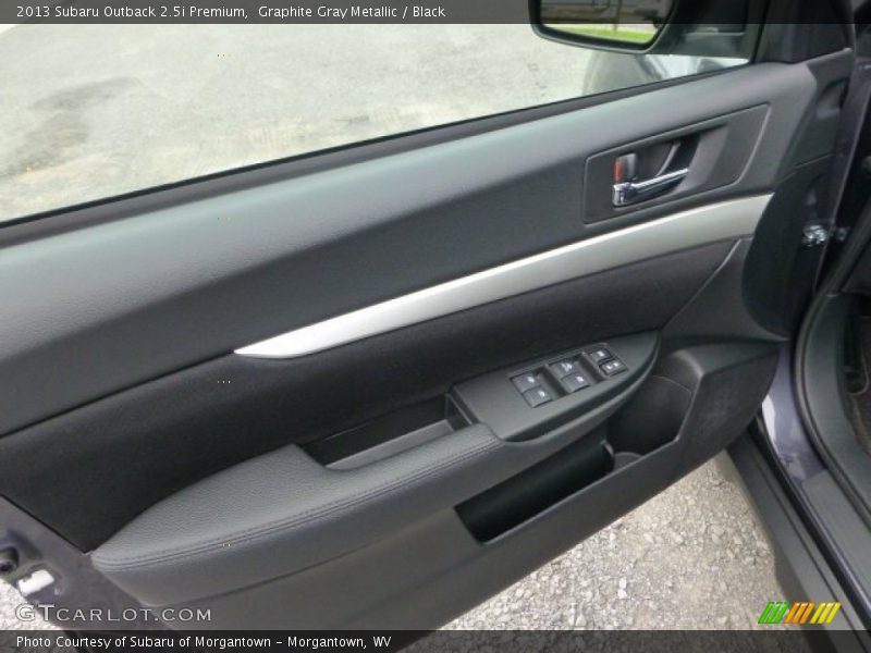 Graphite Gray Metallic / Black 2013 Subaru Outback 2.5i Premium