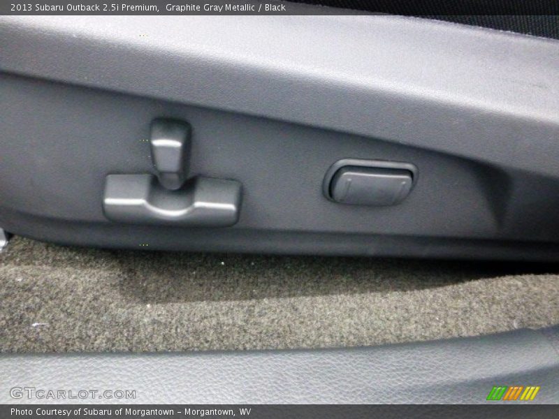 Graphite Gray Metallic / Black 2013 Subaru Outback 2.5i Premium