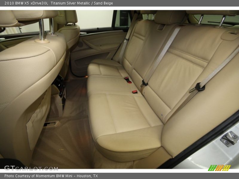 Titanium Silver Metallic / Sand Beige 2010 BMW X5 xDrive30i