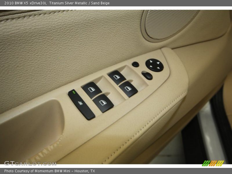 Titanium Silver Metallic / Sand Beige 2010 BMW X5 xDrive30i