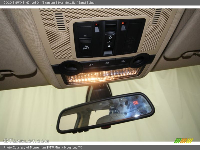 Titanium Silver Metallic / Sand Beige 2010 BMW X5 xDrive30i