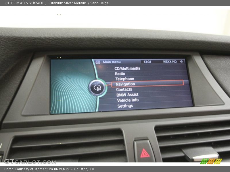 Titanium Silver Metallic / Sand Beige 2010 BMW X5 xDrive30i