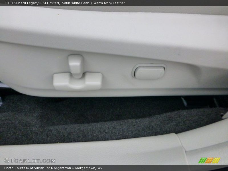 Satin White Pearl / Warm Ivory Leather 2013 Subaru Legacy 2.5i Limited