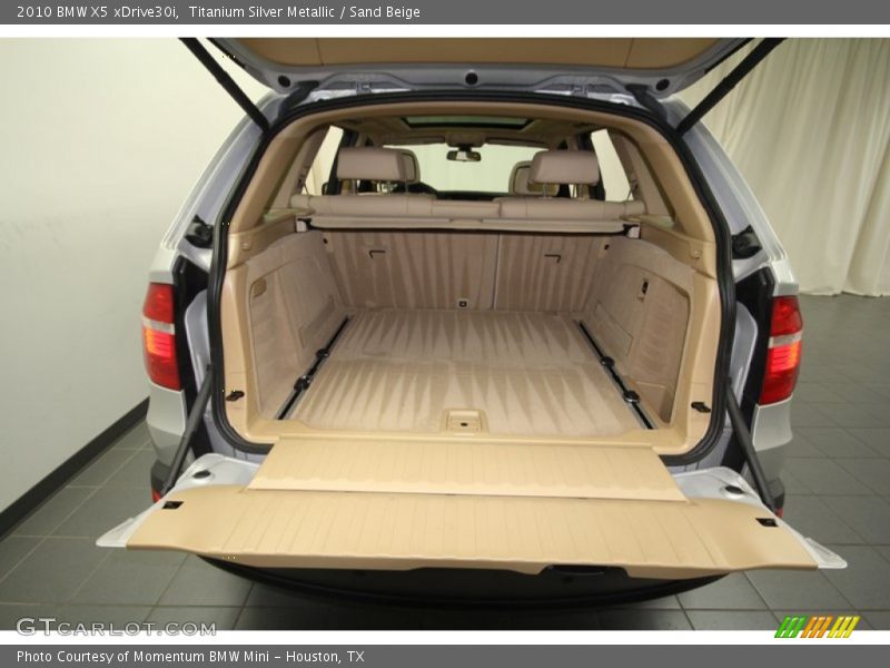 Titanium Silver Metallic / Sand Beige 2010 BMW X5 xDrive30i
