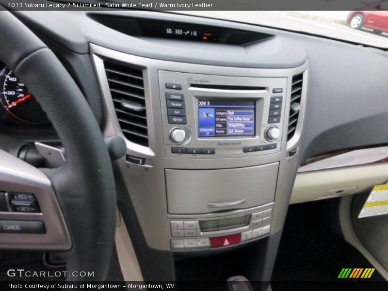 Satin White Pearl / Warm Ivory Leather 2013 Subaru Legacy 2.5i Limited
