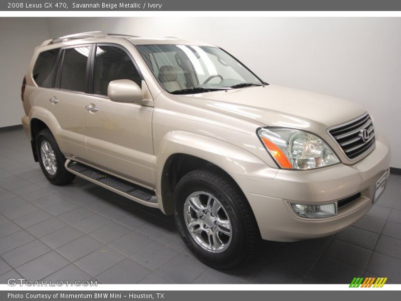 Savannah Beige Metallic / Ivory 2008 Lexus GX 470