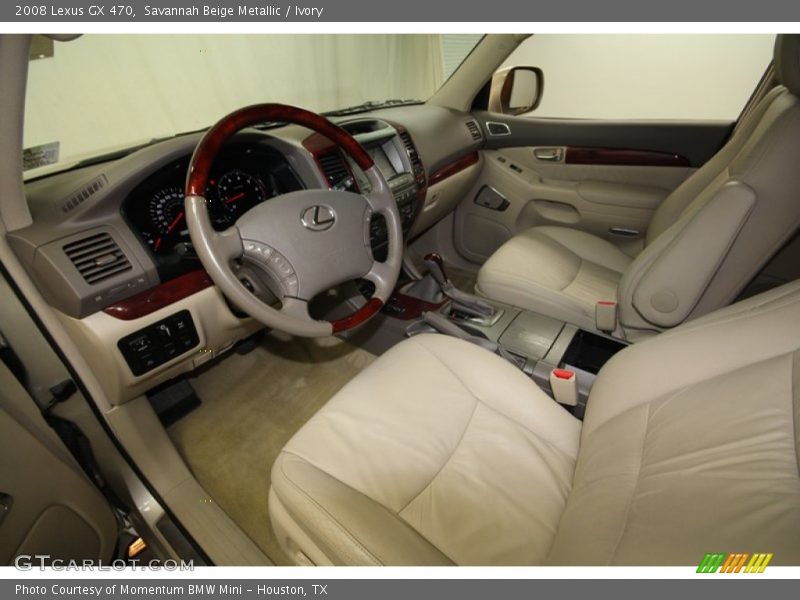 Savannah Beige Metallic / Ivory 2008 Lexus GX 470