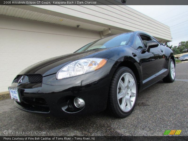 Kalapana Black / Dark Charcoal 2008 Mitsubishi Eclipse GT Coupe