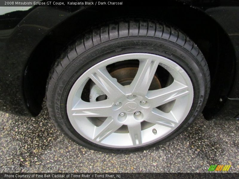 Kalapana Black / Dark Charcoal 2008 Mitsubishi Eclipse GT Coupe